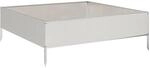 vidaXL Hochbeet 100x100x33,5 cm Edelstahl 851028