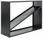 Westmann Kaminholzregal 115 cm x 35 cm x 80 cm Schwarz