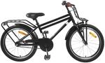 vidaXL Kinderfahrrad 18 Zoll f&uuml;r 5-7 Jahre Alt Schwarz 42009256