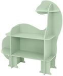 Joyz Kinderregal 3 Ebenen Dinosaurier aus Holz mit Offenen Regalen 110x31x110 cm