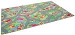 Snapstyle Kinder Spiel Stra&szlig;enteppich Gr&uuml;n 160x160cm