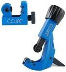 CCLIFE 2tlg Bremsleitung Rohrschneider Rohrabschneider Edelstahl 3 bis 22mm und...