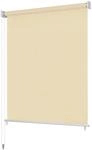 vidaXL Au&szlig;enrollo 140 x 230 cm Cremewei&szlig; 43451