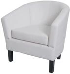 MCW Lounge-Sessel O17 Wei&szlig;
