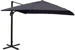 MCW Ampelschirm A96 3x3m Alu/Stahl Anthrazit ohne St&auml;nder Drehbar