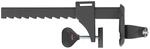 Doppler Balkonklammer Universal 3,2 cm Anthrazit