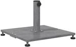 vidaXL Sonnenschirmst&auml;nder Dunkelgraue Holzoptik 45 x 45 x 31 cm 42009945