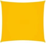 vidaXL Sonnensegel Oxford-Gewebe Quadratisch 2x2 m Gelb 135575