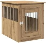 vidaXL Hundek&auml;fig im M&ouml;belstil Artisan-Eiche 55x75x65 cm Holzwerkstoff 857640