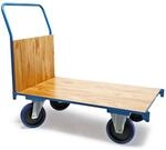 Wiltec Plattformwagen 600kg 100x60mm Transportwagen Transportkarre Gummireifen
