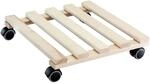 Wagner K&uuml;belroller Paletti 34 cm x 34 cm Hellbraun FSC&reg;