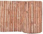 vidaXL Gartenzaun Rinde 1000x50 cm 142680