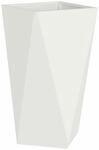 vidaXL Pflanzk&uuml;bel Wei&szlig; 40 x 40 x 75 cm Stahl 883782