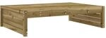 vidaXL Gartenhocker 120x80 cm Kiefernholz Impr&auml;gniert 825757