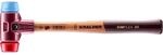 Halder Simplex Schonhammer &Oslash; 30 mm TPE-soft Blau Plastik Rot mit