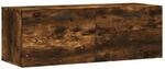 vidaXL Wandschrank R&auml;uchereiche 100x36,5x35 cm Holzwerkstoff 830161