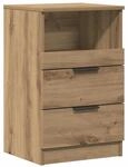 vidaXL Nachttisch Artisan-Eiche 40x36x65 cm Holzwerkstoff 856846
