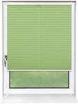 Deco-Raum Plissee Basic ohne Bohren 100x210cm Gr&uuml;n Blickdicht Klemmfix