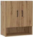 vidaXL Wandschrank Artisan-Eiche 60x31x70 cm Holzwerkstoff 857068
