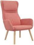 vidaXL Relaxsessel Rosa Samt 341355
