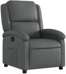 vidaXL Relaxsessel Grau Kunstleder 3205446