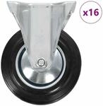 vidaXL 16 Stk Bockrollen 160 mm 277983