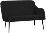 vidaXL Sitzbank Schwarz 110x76x80 cm Stoff 351485