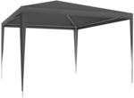 Tectake Pavillon Farah 3 x 3 M Im Stecksystem 300 x 300 x 250 cm Grau