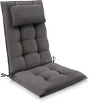 Beautissu Sun-HL Hochlehner 119x50x8cm Taupe