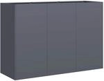 vidaXL Pflanzk&uuml;bel Anthrazit 120x40x80 cm Kaltgewalzter Stahl 860719