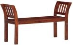 vidaXL Sitzbank 111 cm Massivholz Akazie 286264