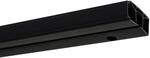 Gardinia Vorhangschienen-Set 1-Lauf Schwarz 150 cm