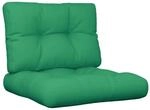 vidaXL Palettenkissen 2-Tlg Gr&uuml;n Stoff 360650