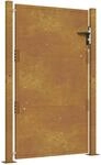 vidaXL Gartentor 105 x 130 cm Cortenstahl 153204