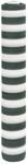 vidaXL Zaunblende Gr&uuml;n und Wei&szlig; 2x25 m HDPE 150 g/m&sup2; 4003738