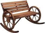 Outsunny Schaukelbank Tannenholz 105L x 88B x 74H cm