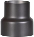 Firefix Rauchrohr-Reduzierung, von 150 auf 120 mm Schwarz