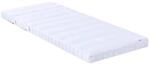 vidaXL Schaumstoffmatratze Wei&szlig; 80 x 200 cm Stoff 42015998