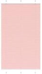 vidaXL Plissee Rosa 120x200 cm Stoffbreite 119,4 cm Polyester 4015470