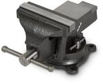 EBERTH Schraubstock Backenbreite 125mm Spannweite 87mm Max 360 Grad Drehbar