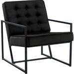 CLP Lounger Avon Samt Schwarz
