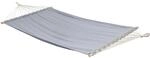 AMANKA XXL Stabh&auml;ngematte bis 150 kg 200 x 120 cm Lilac Grau