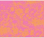 Komar Vliestapete Douche de Feuilles 300 cm x 250 cm Orange