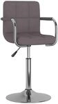 vidaXL Barhocker Taupe Stoff 334552