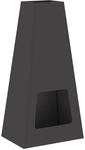 vidaXL Feuerstelle Schwarz 50 x 35 x 100 cm Stahl 859004