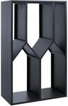 MCW Brennholzlager P76 Metall 160x95x50cm Anthrazit