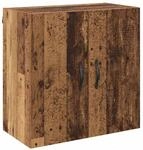 vidaXL Wandschrank Wandmontiert Altholz 60 x 31 x 60 cm Holzwerkstoff 879549