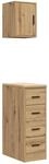 vidaXL Garagenschr&auml;nke 2 Stk Artisan-Eiche Holzwerkstoff 3328322