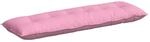 vidaXL R&uuml;ckenkissen Rosa 160 x 19 x 50 cm Stoff 42014888