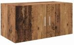 vidaXL Wandschrank Altholz 80 x 42,5 x 40 cm Holzwerkstoff 879653